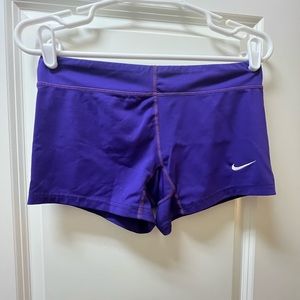 Women’s Nike Size Small Purple Volleyball Shorts